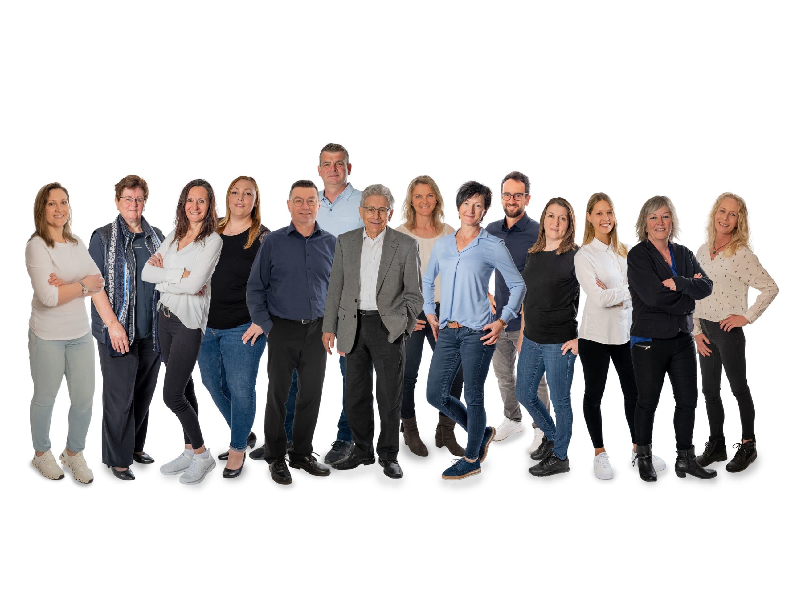 Gruppenfoto Mitarbeiter FTK-Immobilien